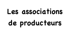 Les associations de producteurs